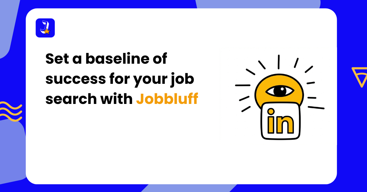 Jobbluff - AI-Powered LinkedIn Job Scoring | Know Your Odds Before You ...